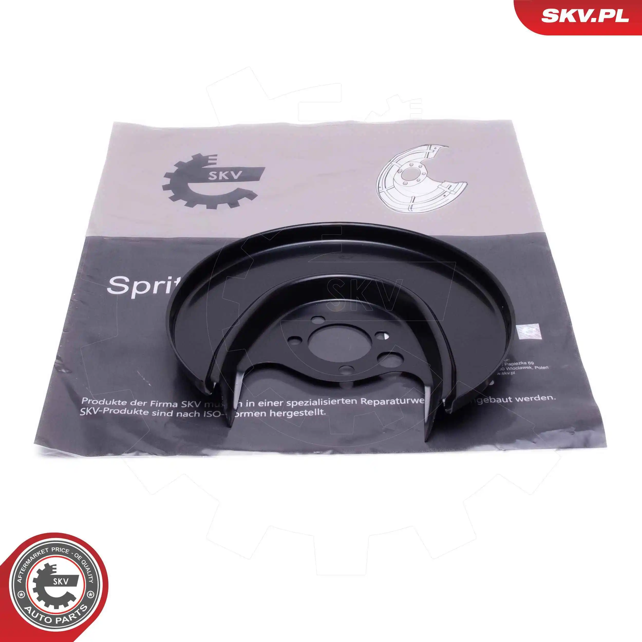 Splash Guard, brake disc